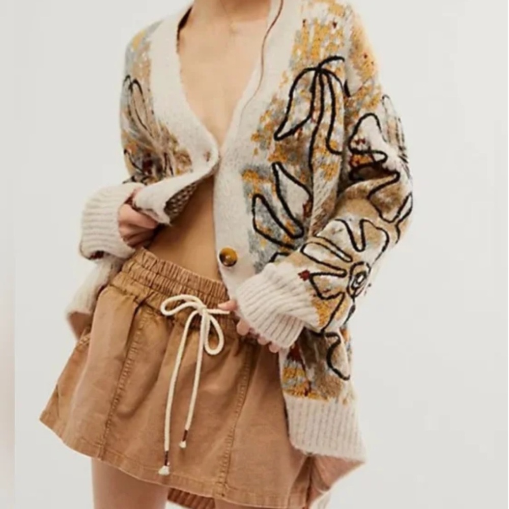 Free people Alexis floral sweater - Picture 2 of 4